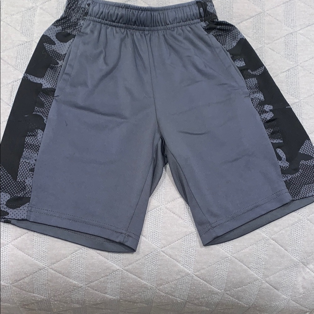 Tek Gear Black and Gray Athletic Shorts